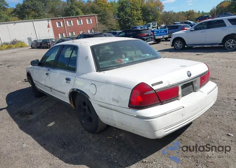 2001 Mercury Grand Marquis Gs from USA, damaged, VIN 2MEFM74WX1X709901